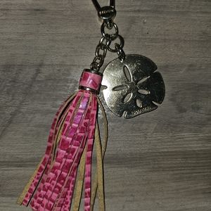 Brahmin sand dollar tassle